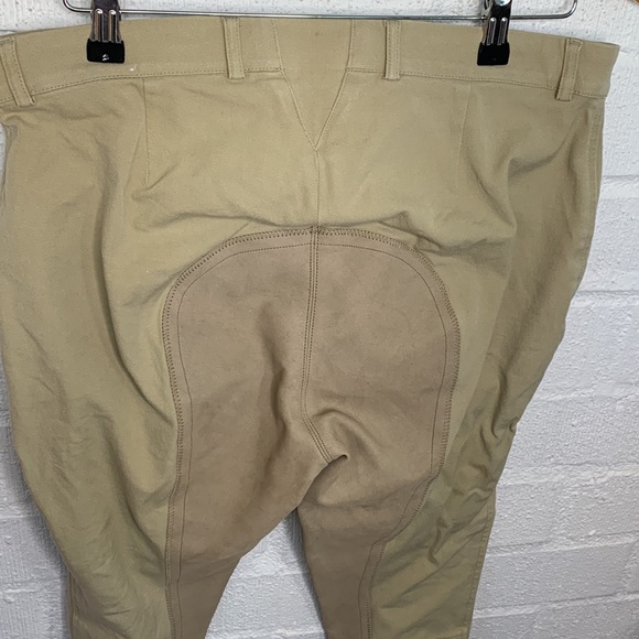 Ariat Men's Tan Breeches with Patch Pants size 36R - Picture 5 of 9